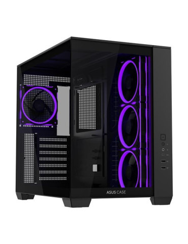 Case per PC Asus A32 PLUS TG ARGB BLACK 90DC00S0-B19000 2