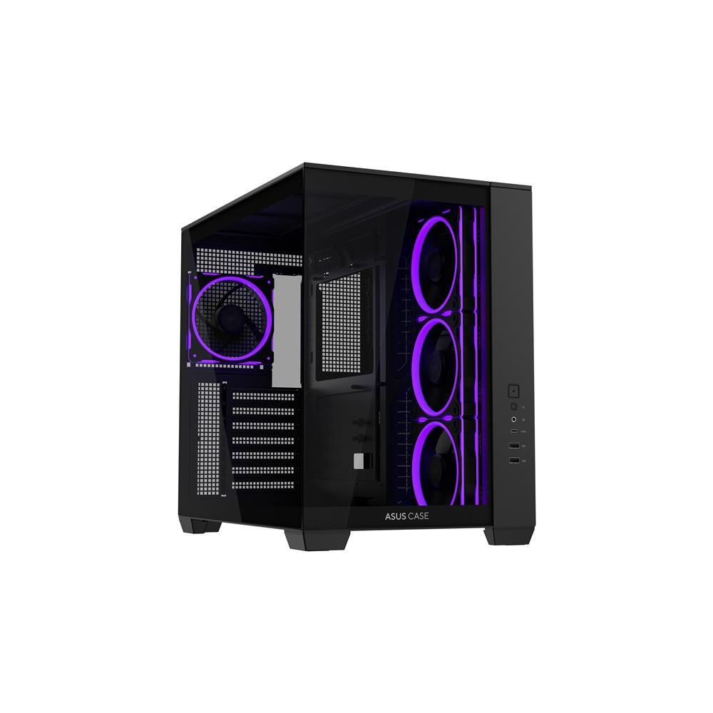 Case per PC Asus A32 PLUS TG ARGB BLACK 90DC00S0-B19000