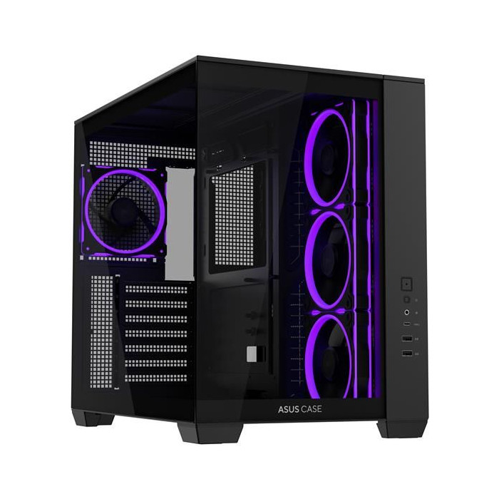 Case per PC Asus A32 PLUS TG ARGB BLACK 90DC00S0-B19000