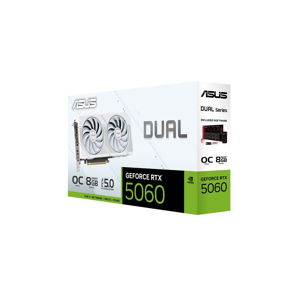 Scheda Video Asus DUAL-RTX5060-O8G-WHITE 90YV0N15-M0NA00