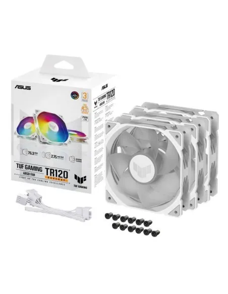 Dissipatore Asus TR120 FAN ARGB WHITE 3IN1 90DA0093-B09020