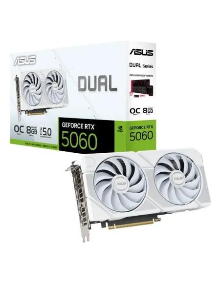 Scheda Video Asus DUAL-RTX5060-O8G-WHITE 90YV0N15-M0NA00