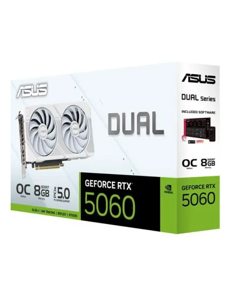 Scheda Video Asus DUAL-RTX5060-O8G-WHITE 90YV0N15-M0NA00
