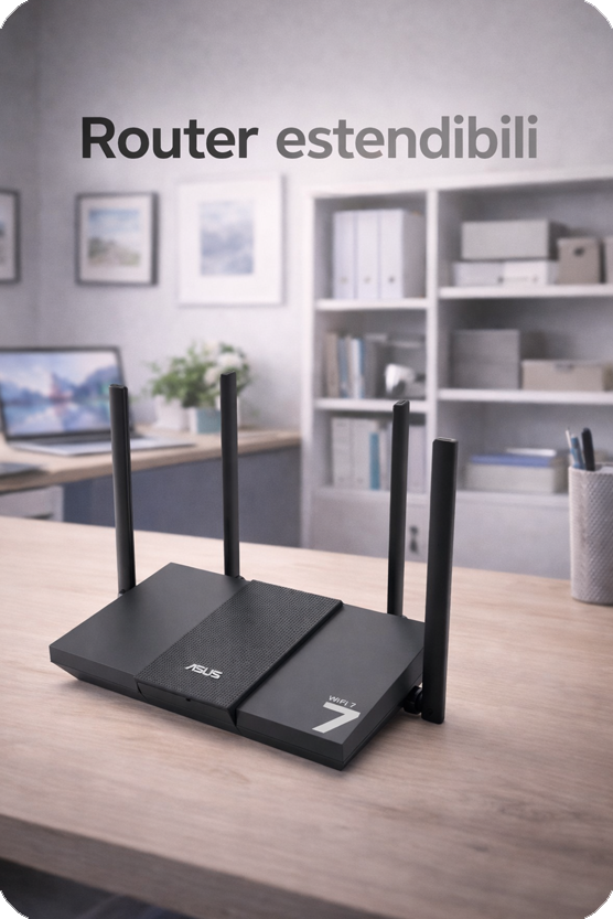 router estendibili